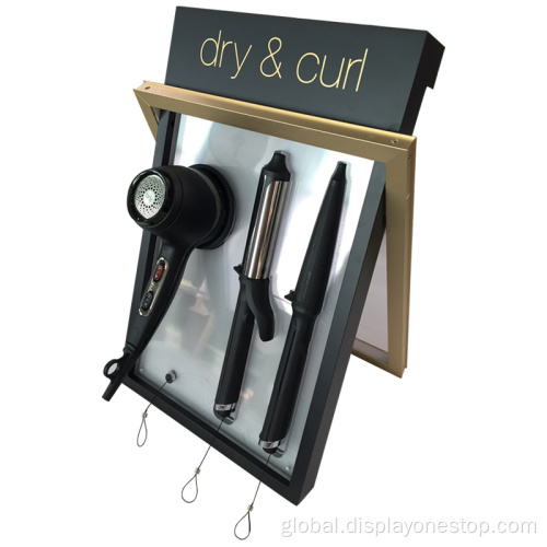 Retail Display Rack Environmental design hair dryer display stand accessories Supplier
